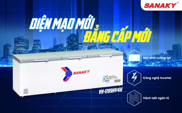 Hình ảnh tủ đông Sanaky VH-1199HY4K