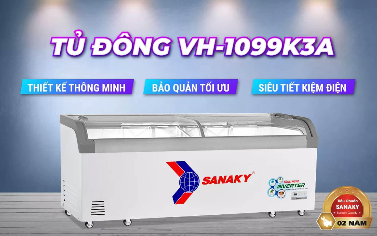 tu-dong-sanaky-vh-1099k3a-2-1 Tủ Đông Trưng Bày Sanaky Inverter VH-1099K3A 750 lít