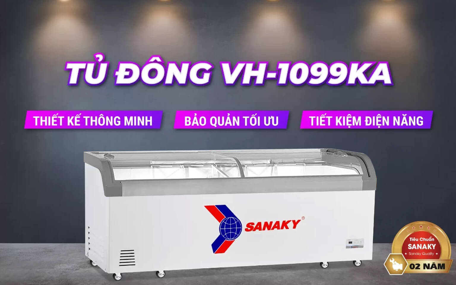 tu-dong-sanaky-vh-1099ka-1-1 Tủ Đông Trưng Bày Sanaky VH-1099KA 750 lít