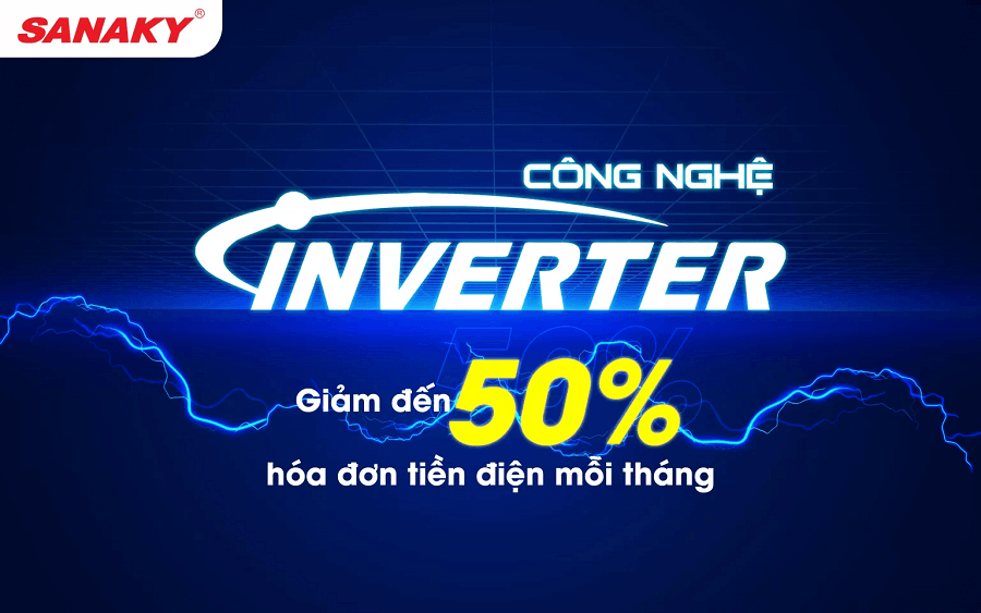 Công nghệ Inverter siêu tiết kiệm điện năng trên tủ đông Sanaky thế hệ mới