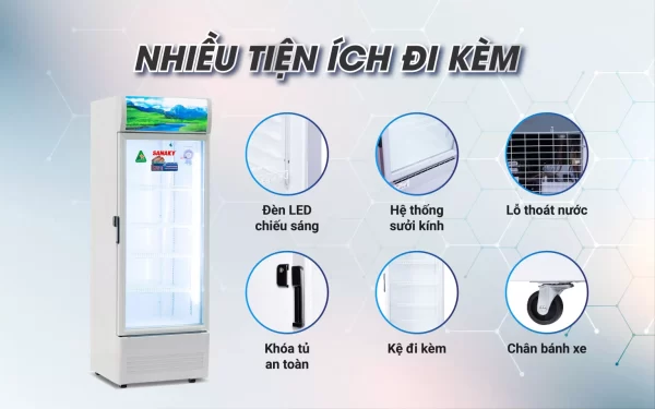 tu-mat-sanaky-1-canh-dan-dong-12-600x375-2 Nhiều tiện ích đi kèm Tủ mát Sanaky
